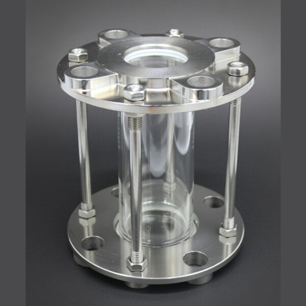 M.S. View Glass L & Key Type Flange End