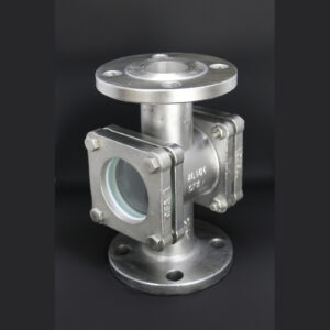 S.S.I.C. Double Window Sight Glass Flange End